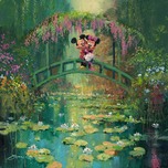 Minnie Mouse Artwork Minnie Mouse Artwork Mickey and Minnie at Giverny